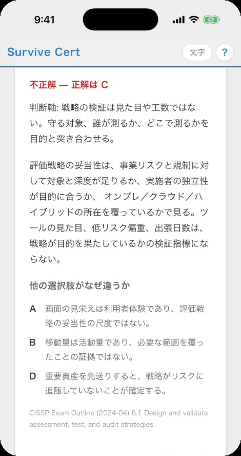 スマートフォンの解説画面
